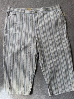 Shaver Lake NWT Plus Size Pants 2X Black Pull On Casual Lounge